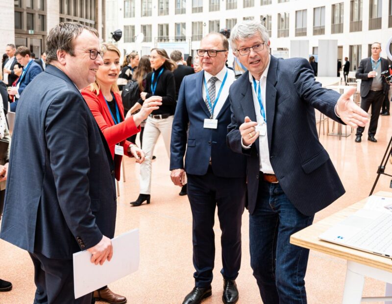 Forum Klimaresilienz im Umweltministerium NRW Firma AquaBurg. Foto: Udo Geisler